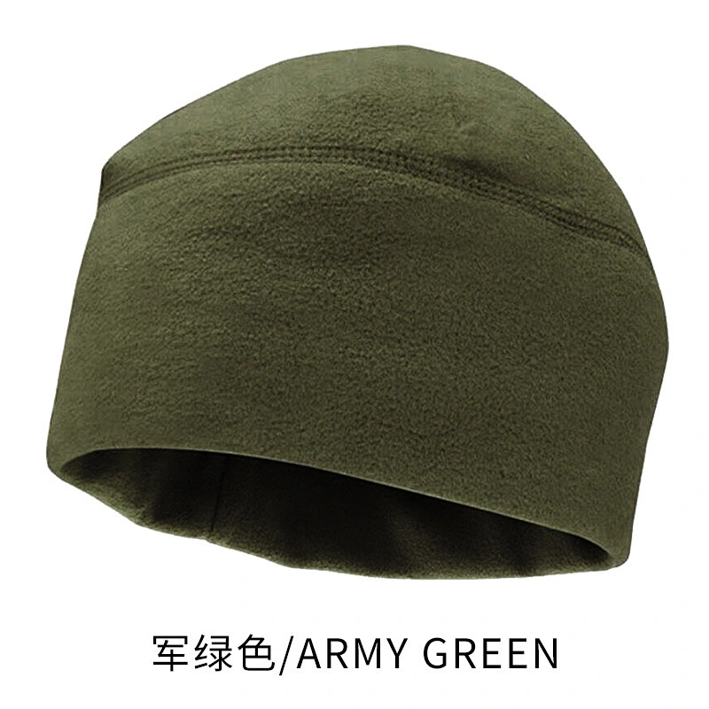 Promotional gift winter fleece hat outdoor climbing riding fleece hats windproof warm unisex head wear tactical beanie hat