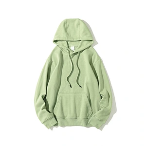 Fashion OEM custom heavyweight plain mens and women's hoodies multi-color 350g fleece jumper