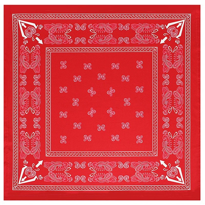 Custom design promotional gift digital printing quick dry scarves festival activity Fashion hip-hop bandana