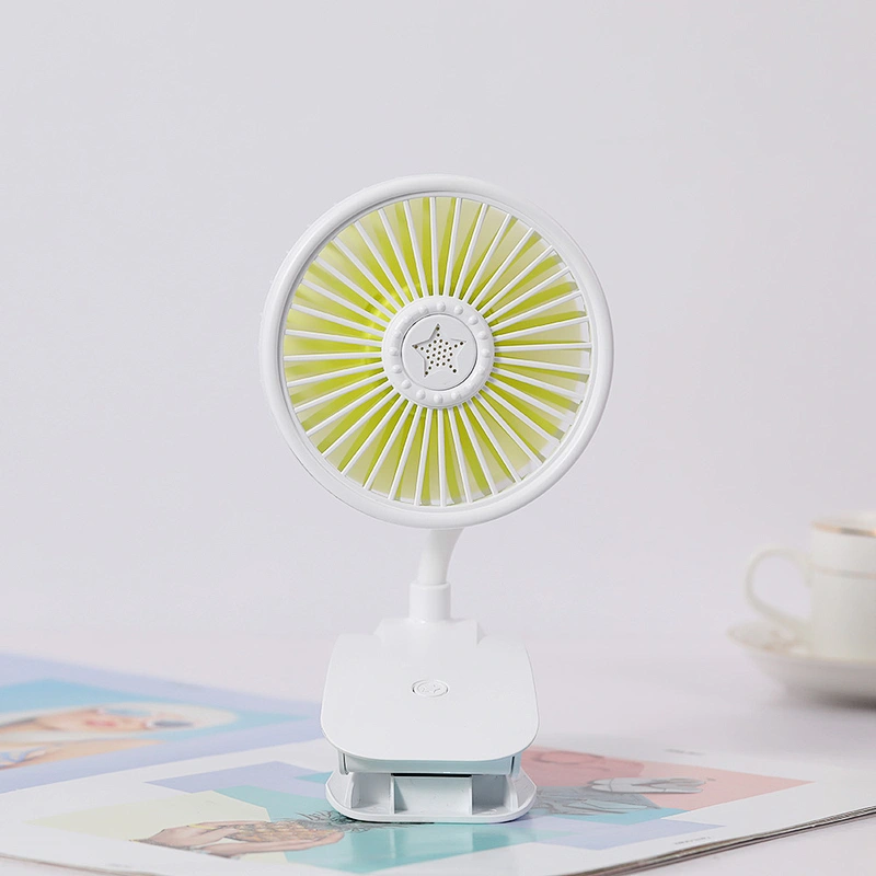 2020 hot sale Factory wholesale price Oscillating clip fan New Foldable mini  clip fan portable rechargeable  usb car mini  fan