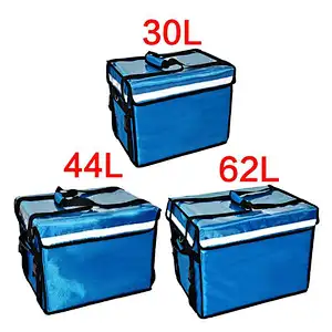 Double shoulder takeaway box cleaning housekeeping tools fast food delivery box thermal insulation bag cooler bag
