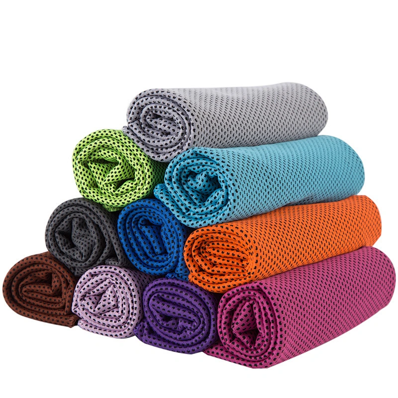cheap price super custom logo ice instant microfiber cool cooling towel Yoga Golf Pilates Camping Fitness   cooling towel