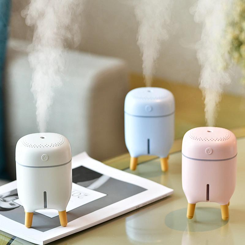Portable Air Humidifier Diffuser 240ML mini cute rechargeableair humidifier and purifier