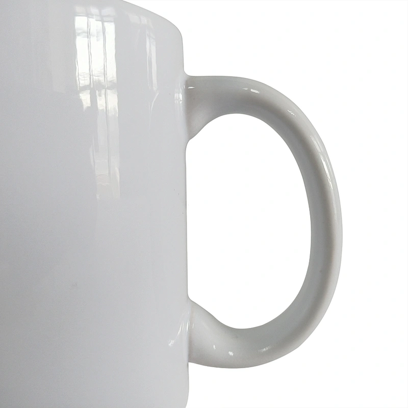 Promotional gift Cheap White Sublimation Mug 11oz  Ceramic Porcelain Cup Tea Coffee Mugs