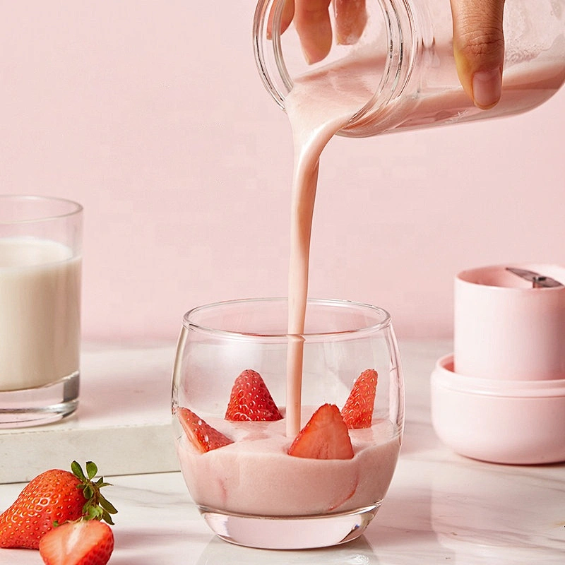 New design factory wholesale 300ml leak-proof food grade silicone ring smell free portable juicer blender usb rechargable juicer