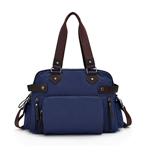 Fashionable duffel bag high quality nylon canvas travel bag men's and women's business one-shoulder cross-body duffel bag