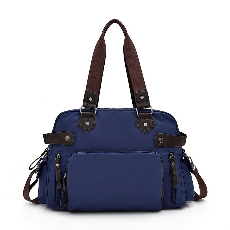 Fashionable duffel bag high quality nylon canvas travel bag men's and women's business one-shoulder cross-body duffel bag