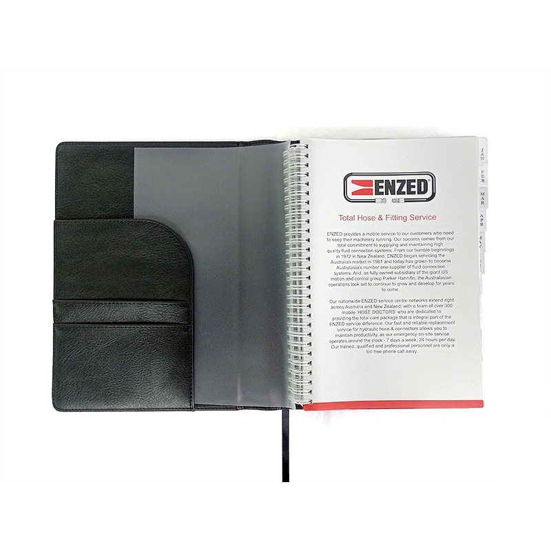 High quality CUSTOM LOGO B6 pocket size journal personalized soft leather cover note book Promotion gift loose leaf notebooks