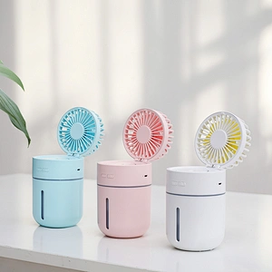 hot sale Humidifier mini fan Portable mini mobile mist  fan with  office  home cooling  Humidifier fan