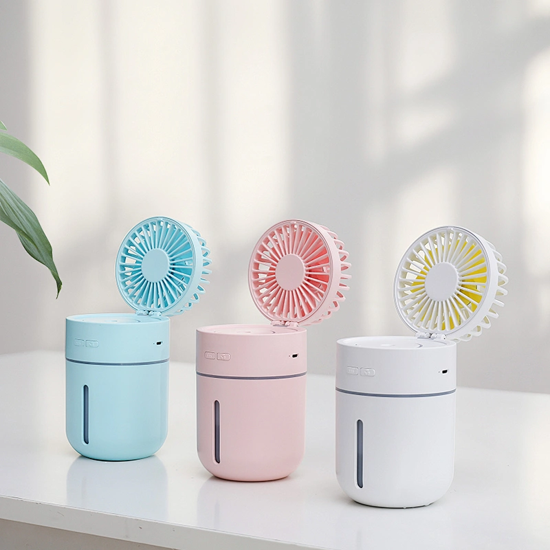 hot sale Humidifier mini fan Portable mini mobile mist  fan with  office  home cooling  Humidifier fan