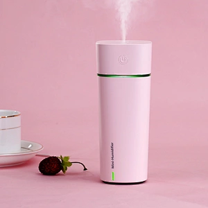 2020 NEW  Air  Misting humidifier  LED lamp usb fan home 240ml Portable mini air humidifier