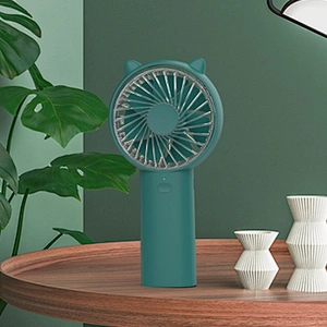 Mini handheld fan Mulit-Functional 4 wind speed  portable table 4000mAh usb mobile rechargeable power bank fan