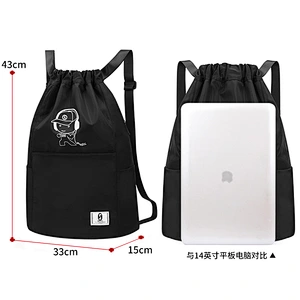 Sports Belt Pocket Light Coth waterproof Drawstring Bag Easy Backpack For Women Backpack For Men Tutorial Bag