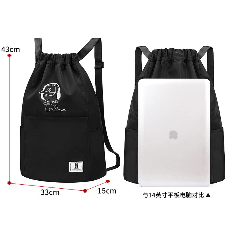 Sports Belt Pocket Light Coth waterproof Drawstring Bag Easy Backpack For Women Backpack For Men Tutorial Bag