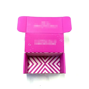 Custom Logo Foldable carton color packaging paper box promotion gift corrugated paper box
