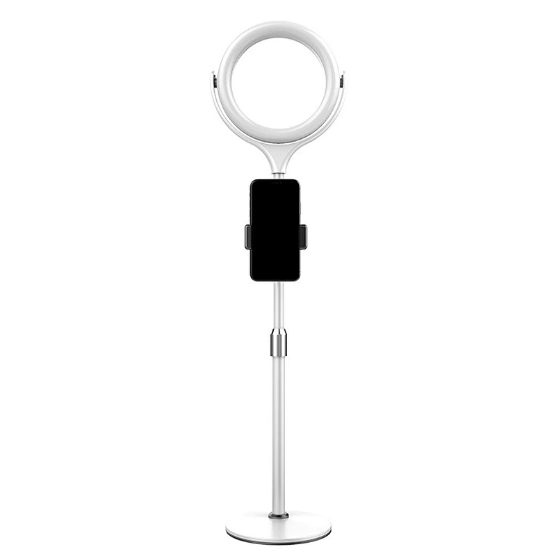 8 inch Photography Studio Makeup LED Beauty Selfie Live Light 3 Color Tones Adjustable Ring Light For Phones with Stand