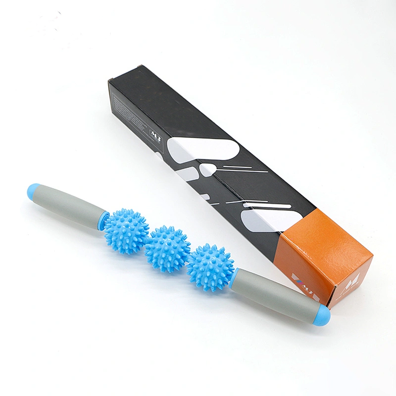 Hot Sale  Custom sport promotion gift For Home Yoga Sports Massager Hammer Stick Rolling Massage Yoga Wand Stick