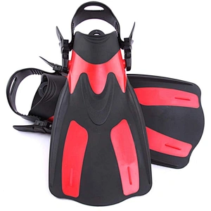 Promotional gift Fashion silicone diving  flippers adult swimming training fins snorkeling swim fins adjustable mermaid flippers