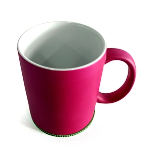 Hihg quality Semi-sanding Color Changing Magic Tea Mug Sublimation Custom Printing Mug Ceramic Promotion gift Tea Mug