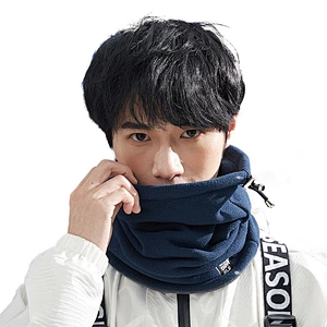 Custom adjustable ear loop winter tube scarf fashion winter warmer multi-function sport neck gaiter polar scarf bandana