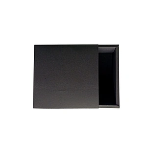 Hot sale High Quality wholesale  black drawer type cardboard gift box custom promotion gift paper boxes
