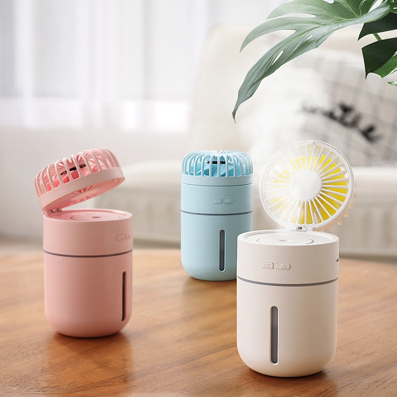 hot sale Humidifier mini fan Portable mini mobile mist  fan with  office  home cooling  Humidifier fan