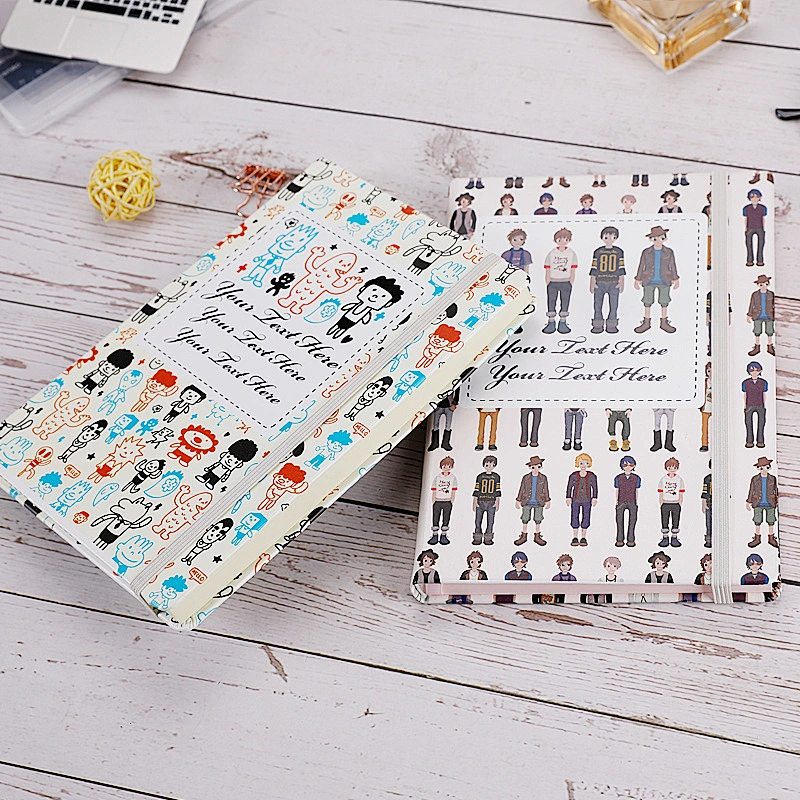 Custom Logo Journal Personalized promotion gift Diary Book Notepad/ Pocket Notebook Day colored edges Planner NoteBook