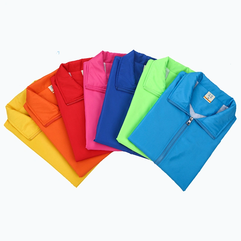 High Quality Advertising Volunteer Vest Custom Polyester Working Clothes Sleeveless Work Volunteer Vest