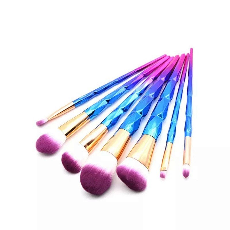 High quality promotion Fish Tail Diamond Mermaid Makeup Brush Foundation Cosmetic Brush Tool Makeup Brush
