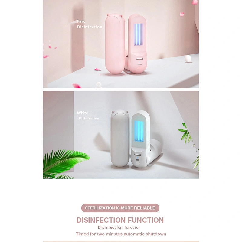Personal Folding usb  rechargeable sterilizer  handheld uv ozone light  uv sterilizer wand