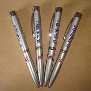 Customized LOGO projection pen laser projection ballpoint pen LED advertising projection lamp