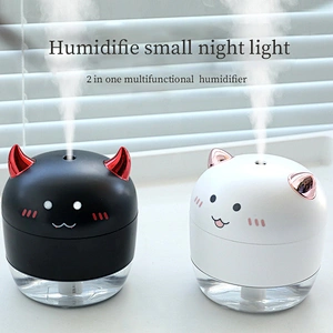 Hot selling portable Nano fogging  mini air humidifier cute USB battery LED  cool mist air humidifier