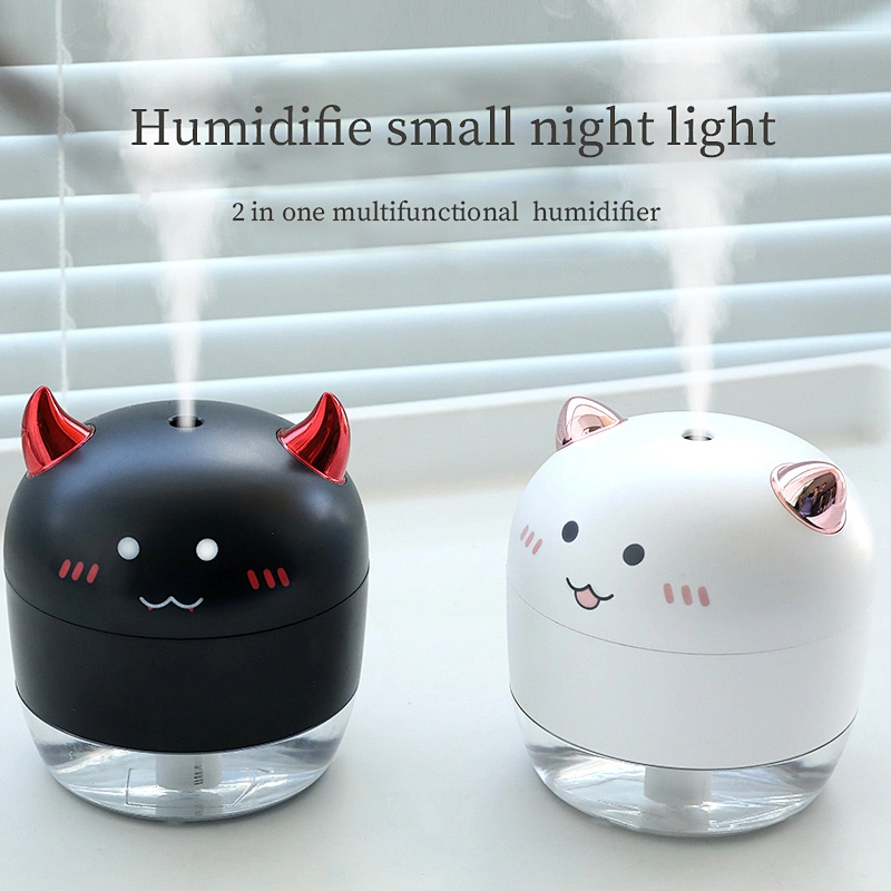 Hot selling portable Nano fogging  mini air humidifier cute USB battery LED  cool mist air humidifier