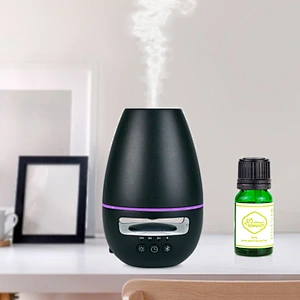 Auto Shut-off 120ml 7 Color LED Mute Design Wireless Mobile Remote Aromatherapy Diffuser Essential Oil Air  Humidifier