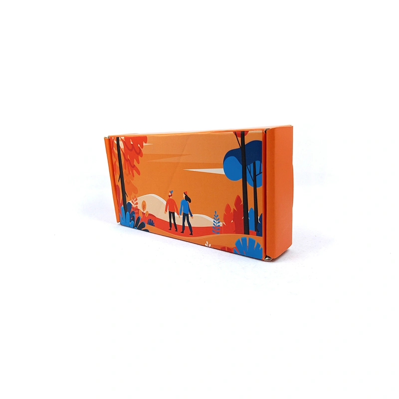 High Quality custom logo  printed foldable  corrugated shipping boxes  promotion gift plant carton box