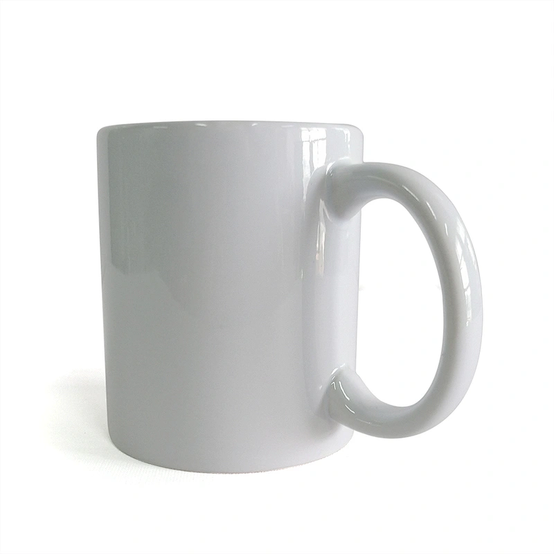 Promotional gift Cheap White Sublimation Mug 11oz  Ceramic Porcelain Cup Tea Coffee Mugs