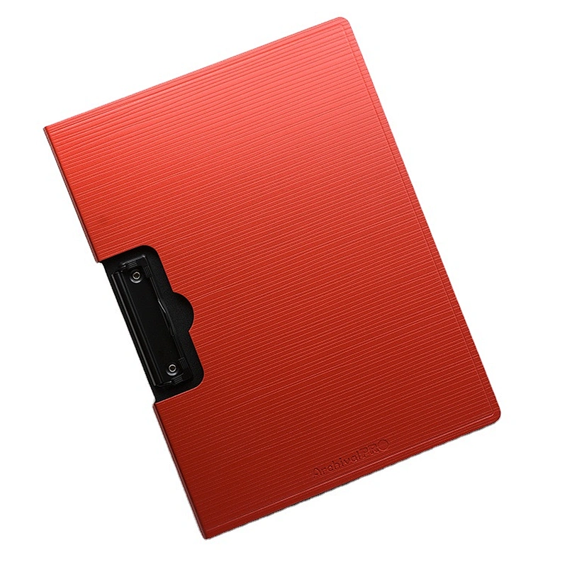 Hot Selling High Quality Custom logo Horizontal Flip PP Plastic Folder promotion Office business gift  Folder