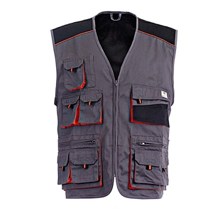 Customized multi-pocket anti-ironing, thickening and wear-resisting maintenance work clothes for automobile labor protection