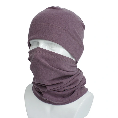 OEM brand Winter Warmer Fleece polar Neck Ski Tube Scarf and beanie unisex sport beanie hats with bandana