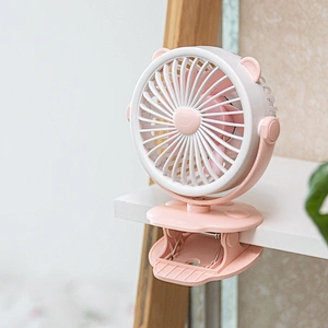 360 degree  rotating mini fan  Portable rechargeable  mini clip  fan   use desk fan