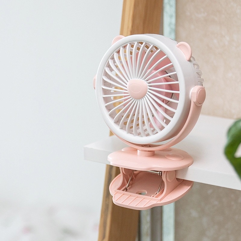 360 degree  rotating mini fan  Portable rechargeable  mini clip  fan   use desk fan