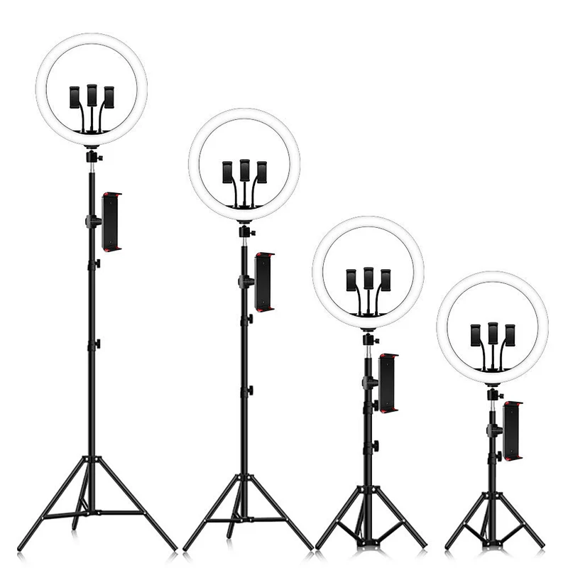 Hot sale 13 inch LED selfie  ring light  remote control tripod stand  video switchable ring light