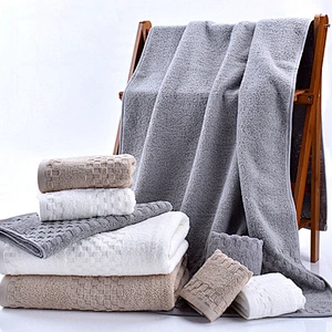 Wholesale High Quality Hotel luxury Towels Soft 100% Pure Cotton Bath Towel custom logo promotion gift Bath Towel