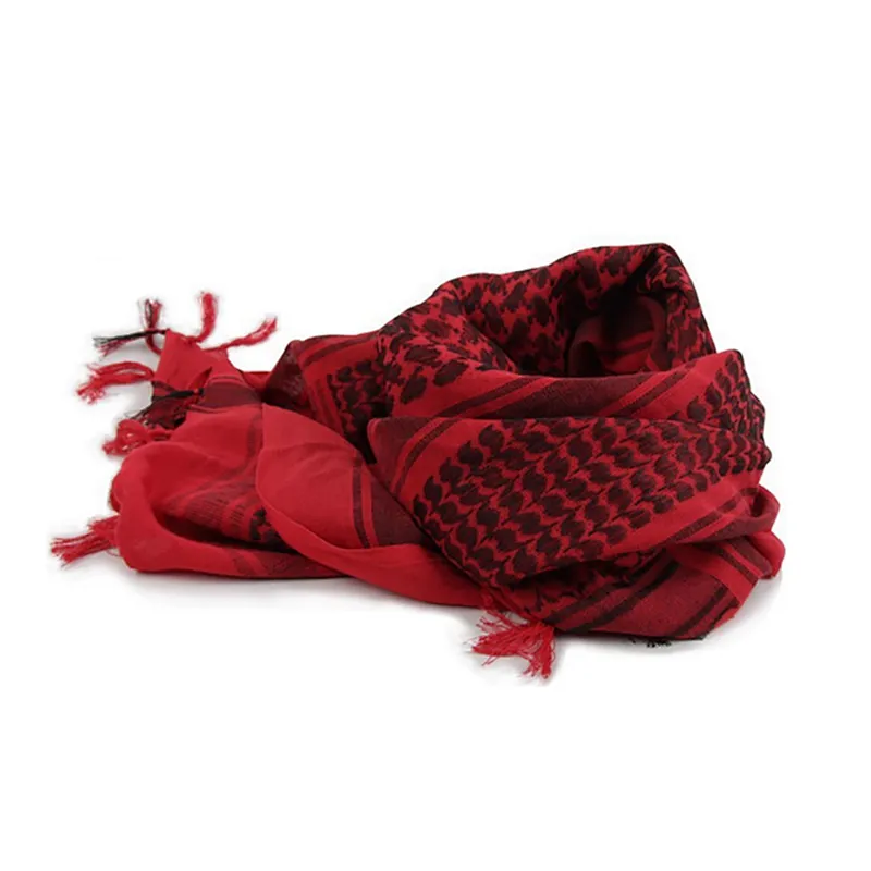 Wholesale high quality Multifunction outdoor military cotton winter camouflage windproof  desert scarves