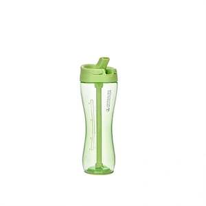ABS plastic water bottles high quality BP free water bottles customized OEM logo outdoor sports bottles with straw