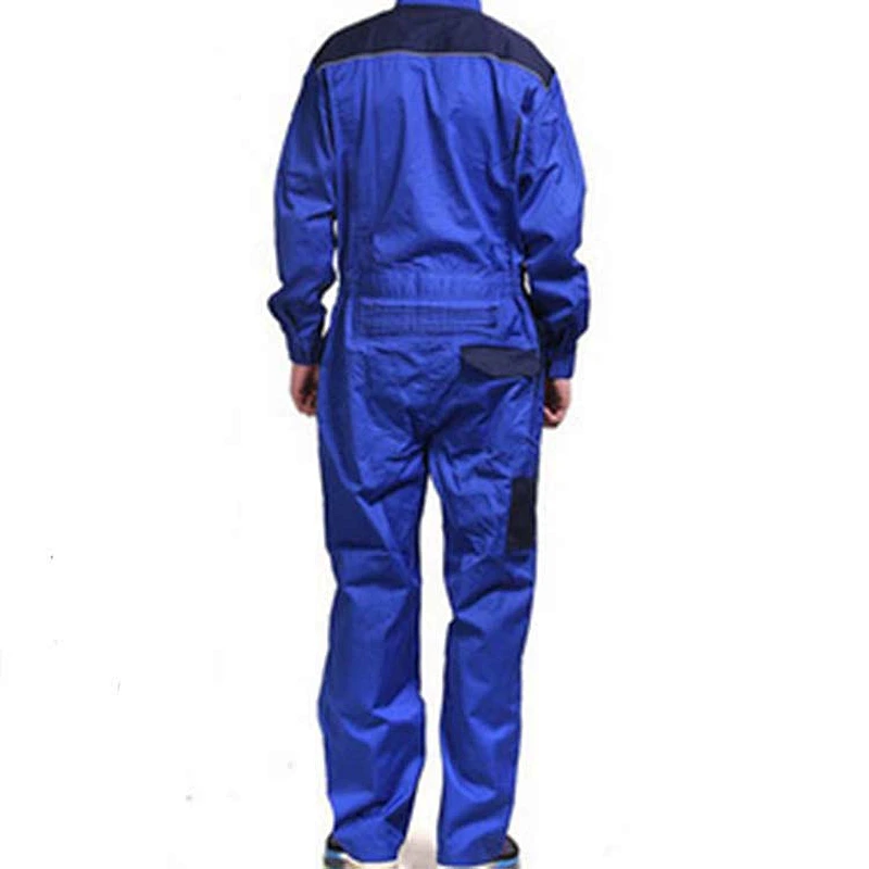 Long sleeve reflective jumpsuit customized labor insurance auto repair jumpsuit shipyard workers' uniforms