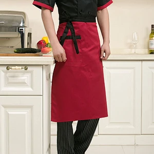 custom logo Chef Aprons Barista Waiter Unisex Men's Women's Kitchen Cook Tool Oil Proof Chef Cook Uniform Apron