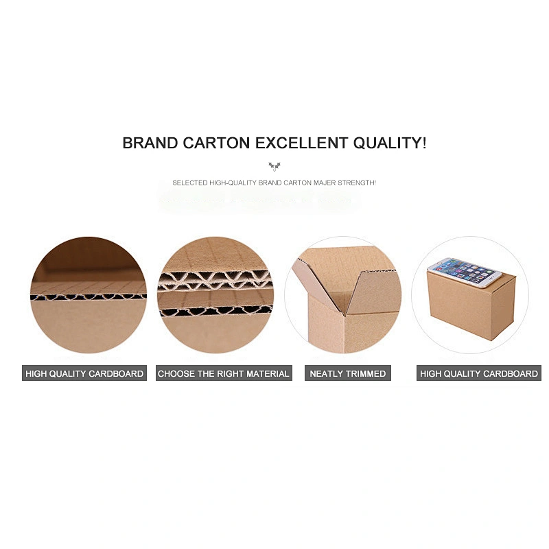 Wholesale spot supplies packing Corrugated Cardboard shipping or mail  Carton Box