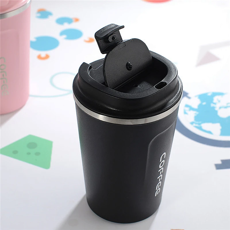 2020 new trendy custom logo water bottles double wall stainless steel water cup vacuum insulated reusable coffee tumbler