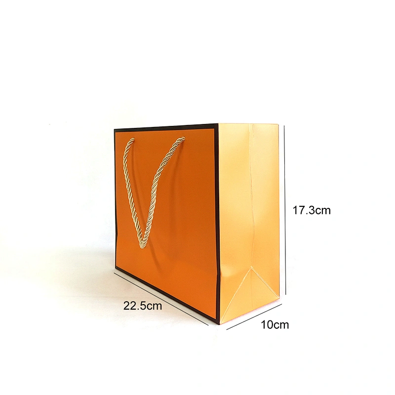 2020 hot sale custom OEM brand Luxury  Packing Paper Bags Printed  Clothing Shopping promotion Gift Jewelry Packaging Paper Bag